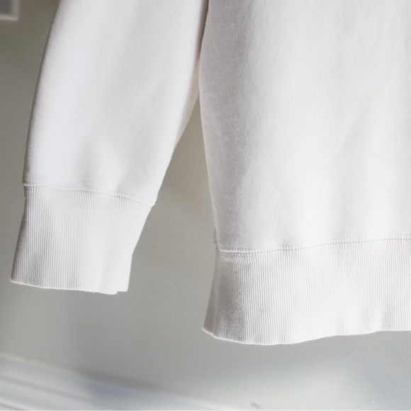 Vintage 2008 Victoria's Secret Rhinestone Logo Sweatshirt White Y2K Women's - Picture 4 of 8